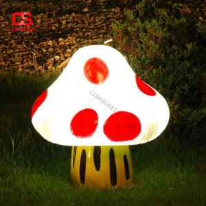 Đèn LED Nấm Trang Trí Sân Vườn Dễ Thương Cho Khu Vui Chơi