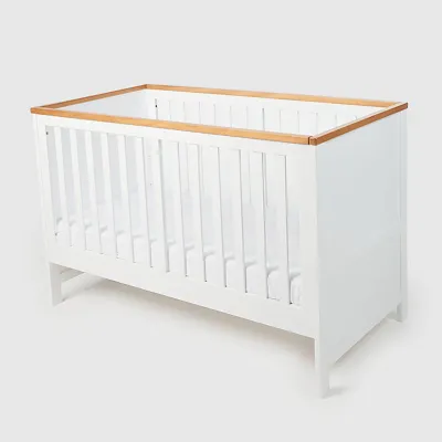 Mothercare Lulworth Cotbed - White-Pine
