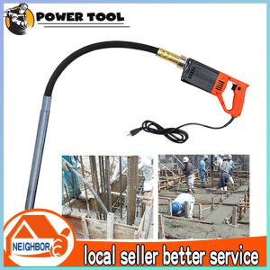 【COD】1600W Concrete Vitors Electric Cement Soil Mixer 3/4 HP- Heavy Duty Remove Air Bubbles