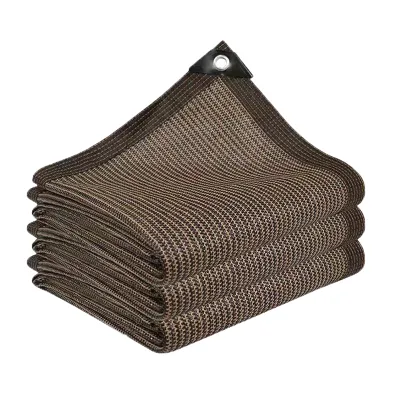 Rectangle Sun Shade Net Outdoor Camping Tent Shading Sail Garden Pergola HDPE Awning Balcony Fence Privacy Screen Cover