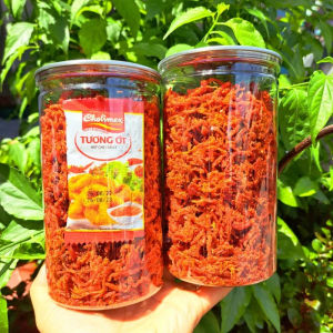 Hủ 300G Khô bò xé sợi mềm cay thịt bò tươi đậm đà