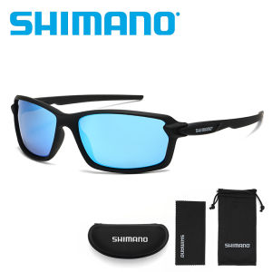 New Shimano Polarized Sunglasses Driving Shades Male Sun Glasses Camping Hiking Fishing Classic Sun Glasses UV400 Cycling Sports Eyewear Free Box 989WB
