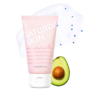 Saturday Skin Rub-A-Dub Refining Peel Gel – Sữa rửa mặt tẩy tế bào chết & Gel tẩy tế bào chết Tẩy tế bào chết bằng Enzyme trái cây Tẩy tế bào chết cho mặt Mỹ phẩm chăm sóc da Hàn Quốc (2.53 Fl Oz / 75ml)