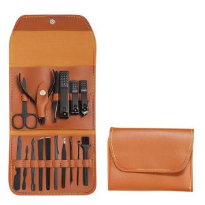 ⚡[คุณภาพเยอรมัน] ชุดกรรไกรตัดเล็บ 16 ชิ้น บำรุงผิวหน้า ใช้ได้หลากหลาย/ดูแลมือ/ดูแลเท้า/ใช้ได้ทั้งครอบครัว/ดีไซน์หัวเข็มขัด เก็บรักษาง่าย