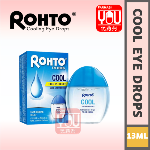 ROHTO COOL EYE DROPS 13ML Lazada