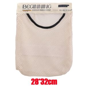 Reusable Kitchen Hanging Elastic Mesh Bag Large Capacity Home Fruit Vegetable Storage Net Bags for Ginger Garlic Potatoes Onion Organizer