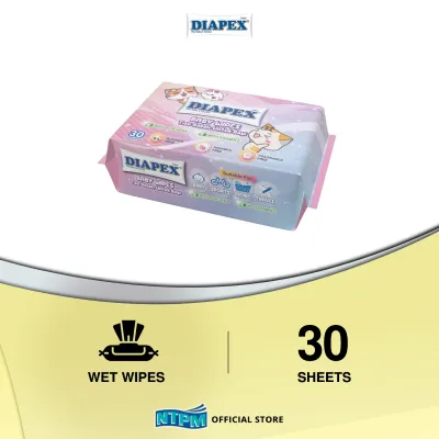Diapex Soft Baby Wipes (30s)