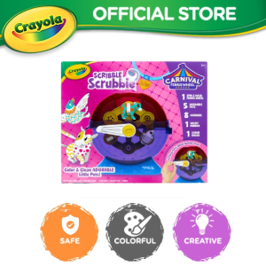 Crayola Scribble Scrubbie Pets Spin & Wash Carnival Playset