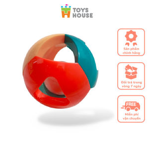 Bóng lục lạc cho bé tập bò - tập cầm nắm Toyshouse HE0142
