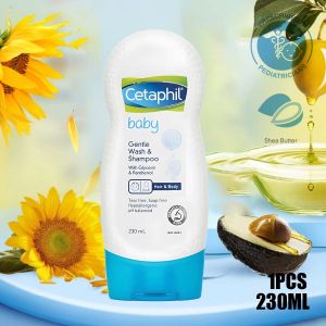 (SET OF 2)New Cetaphil Baby Gentle Wash and Shampoo & Lotion 400ml