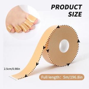 2 rolls of waterproof heel stickers wear-resistant and comfortable invisible tape multifunctional adhesive
