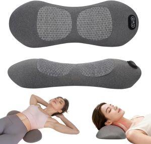 Smooth Triple Fusion Back Massager with Heatfor Sciatica Pain Relief Devices Lower Back Massager for Pain Relief deep Tissue 3-in-1 with Electric Traction Lifting