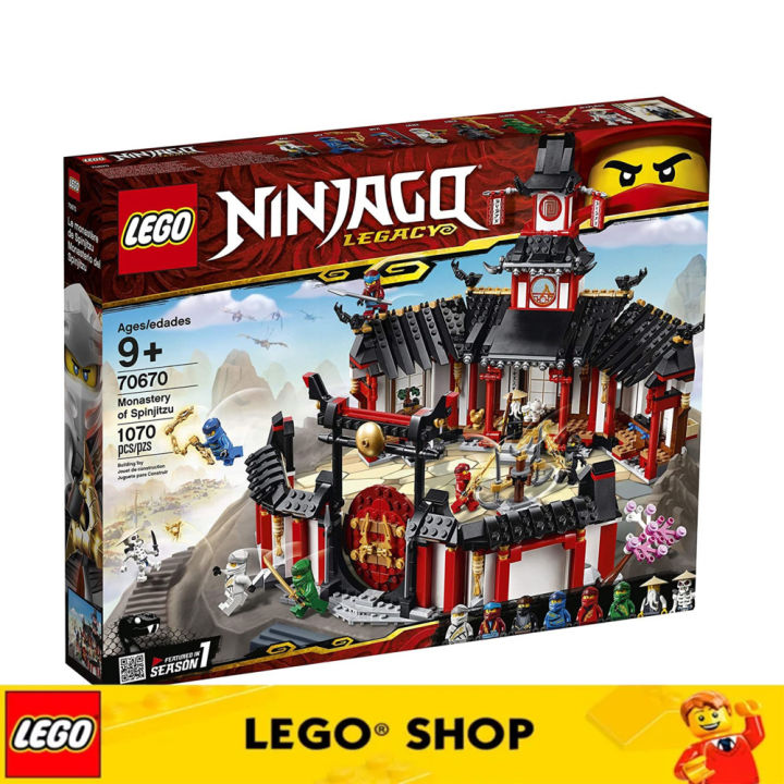 100 Original LEGO NINJAGO 70670 1070 pieces guaranteed