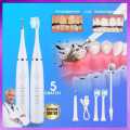Alat Pembersih Karang Plak Sikat Gigi TEETH CLEANER Electric Smart Ultrasonic Scaling Cas Ulang. 
