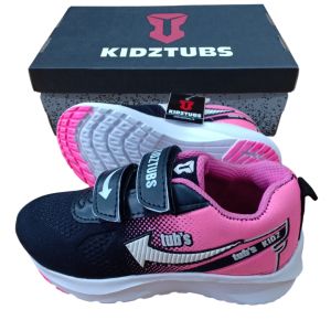 Sepatu Sekolah Anak Laki Laki Cowok Warna Hitam Murah Perekat Usia PAUD TK SD Kelas 1 2 3 4 5 6 7 8 9 0 Tahun-BALITASHOP0130221700