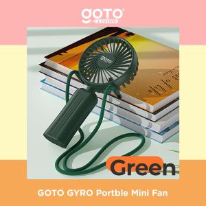 Goto Gyro Kipas Angin Lipat Kecil Mini Fan Portable USB Baterai Cas