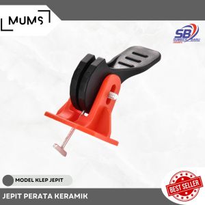 SB Reusable Tile Leveling Spacer Pin Clamp Catok Jepit Perata Pasang Keramik Granit Tipe Jepit Pin T Besi Baja 1.5mm 15 mm Nut Perata Pemasangan Kramik Marmer Nat Alat Kuncian Lock Penjepit Perata Keramik