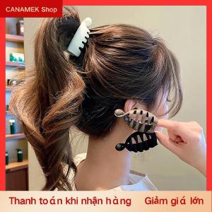 CS Frosted cao ponytail Clips rắn màu chuối Clip phụ nữ tóc phong cách phụ kiện thời trang ponytail barrettes tóc vuốt kẹp tóc
