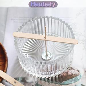 Heabety 50 cái nến bằng gỗ bấc chủ sở hữu nến thanh chủ sở hữu cho nến làm
