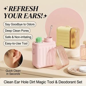 Ear Cleaning String Earring Hole Cleaner Thread Anti Clog Odor Removal Daily Cleaning Ear Piercing Care Accessory