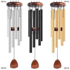 [COD] dgheg Classic 26 Inch Aluminum Pipe Wind Chimes With Wooden Hanging Tag Farmhouses Terraces Gardens Balcony Corridor Decoration
