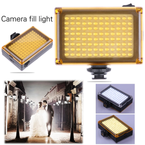 Video Light DSLR Smartphone Kamera Video 96 LED Lampu LED Pada Dudukan Kamera - FT-96 untuk SmartPhone Camcorder Nikon Canon DSLR Aksesori Fotografi
