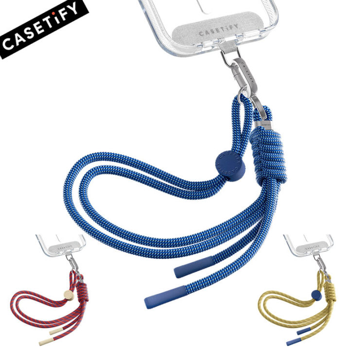 Original CASETiFY Rope Wrist Strap Phone Strap with Card