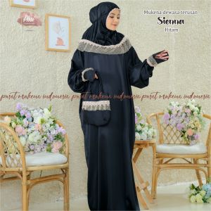 Melika - Mukena Dewasa Terusan Sienna