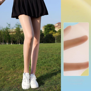Womens Thin Pantyhose Sunscreen Ice Leg Stockings Outdoor Sports Bottom Socks