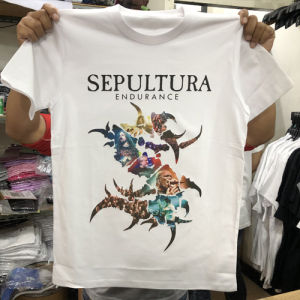 Kaos Sepultura Endurance Tshirt Bahan Katun Produk Ada Dan Siap Kirim Tersedia Size S M L XL XXL 3XL 4XL 5XL New Arrival T-Shirt White 100% Cotton