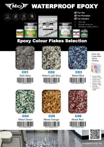 MICI Waterproof Epoxy + Epoxy Flakes (Set)