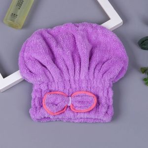 Go2slim Topi Handuk Pita Keramas Cepat Kering Model Pita Hair Towel - Handuk Pita Shower Cap Dry Hair