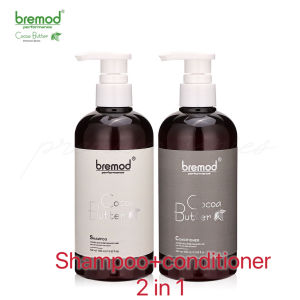 Bremod Hair Conditioner & Shampoo 400ml Washing Care Scalp Damage Frizzy Dry Hair BR-H040/BR-X014