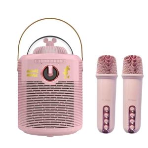 Disney K68 Bluetooth Microphone Plug In Stereo Speaker Set Long lasting Small And Portable Speaker