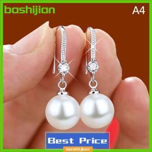 bashijian Jewelry for Women Water Drop Earrings for Women Red White Round Oval Earrings Wedding Engagement Valentines Day Gift