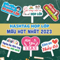 HASHTAG HỌP LỚP, KỈ YẾU 1 - Bảng cầm tay chụp ảnh sự kiện. 