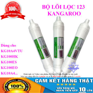 Bộ lõi lọc nước 123 Kangaroo đúc liền dùng cho model KG10A4VTU KG100HK KG100ES KG100EO KG10A4