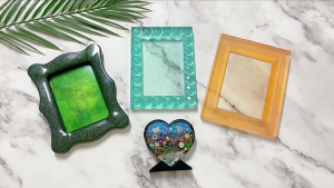 Creative Silicone Resin Moulds Silicone Crafting Molds Picture Frames Moulds Craft Molds for Picture Frames Making