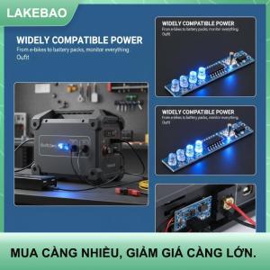 【LAKEBAO】 10 chiếc Mô-đun chỉ báo dung lượng pin lithium 18650 37V loại đơn cho 1–4S thiết bị kiểm tra mức năng lượng bằng phần trăm bảng hiển thị LED 2S