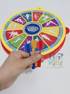 Bảng phi tiêu nam châm 2 mặt có tính điểm hàng đẹp giải trí giảm căng thẳng cho bé và người lớn