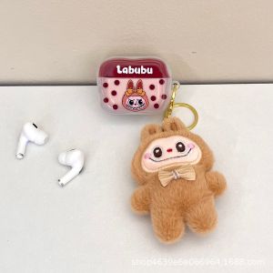 New Labubu Wireless Bluetooth Earphones Plush Doll Crying Baby Hot-Selling Cartoon Earphones