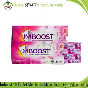 All Varian Imboost Dewasa Vitamin Daya Tahan Tubuh Immunomodulator Im Boost