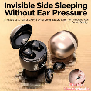 ♥ SFREE Shipping ♥ SK18 Superbass Earphones TWS Wireless Bluetooth Headset With Mic Smart Touch Headphones Invisible Mini Noise Reduction Earbuds