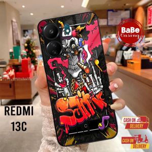 Case Redmi 13c Grafiti Redmi 13c Casing Terbaru Hardcase Softcase Glossy
