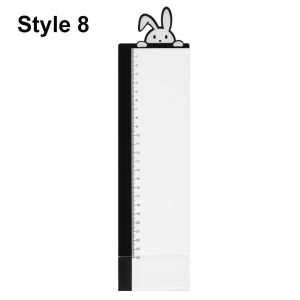 FLORI Acrylic PC Screen Writing Record Computer Side Panel Label sticker Remind Memo Pad Desktop Plastic Holder Message Memo Board