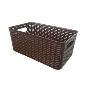 KUKE KERANJANG SERBAGUNA/STORAGE BOX ORGANIZER KERANJANG PENYIMPANAN BIN PANTRY PAKAIAN/TEMPAT BUMBU DAPUR SABUN MAKEUP BUKU ATK/KERANJANG LAUNDRY