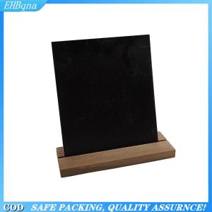 [COD] Message Board Display Sign Wooden Base Price Tag Black Chalkboards Memo Bar