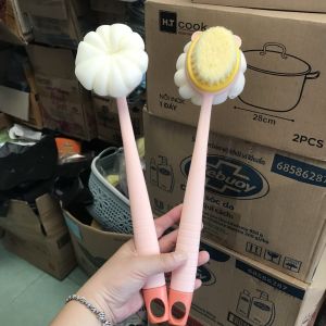 Cây Bông Tắm Cọ Lưng 2 Đầu Mềm Mịn