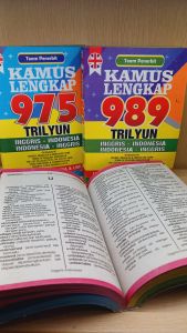 Buku Kamus Lengkap Bahasa Inggris Indonesia Lengkap Triliun - Dari Brand Terpercaya