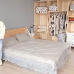 Plastic Furniture Dust Cover Car Dusty Bed Sofa Dust Proof Masking Film Disposable Waterproof